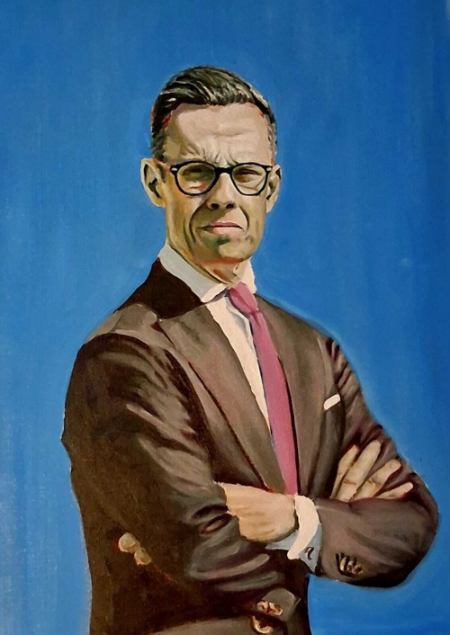 Presidentti A. Stubbin muotokuva